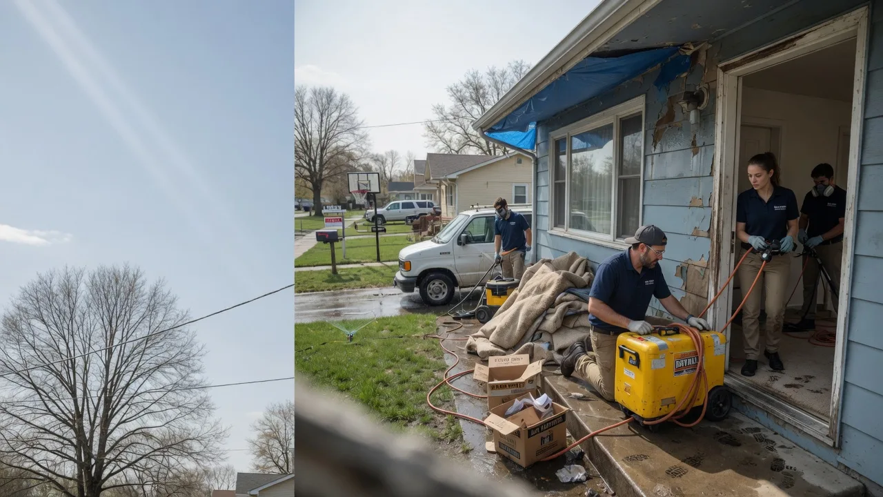 Basement Flood Cleanup in Eastpointe, MI near me